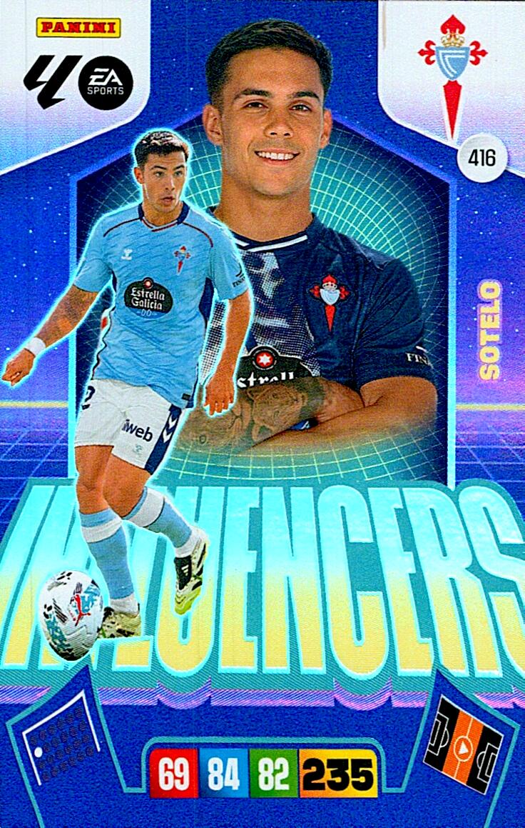ADRENALYN LA LIGA 2025/2026 SOTELO INFLUENCER Nº416