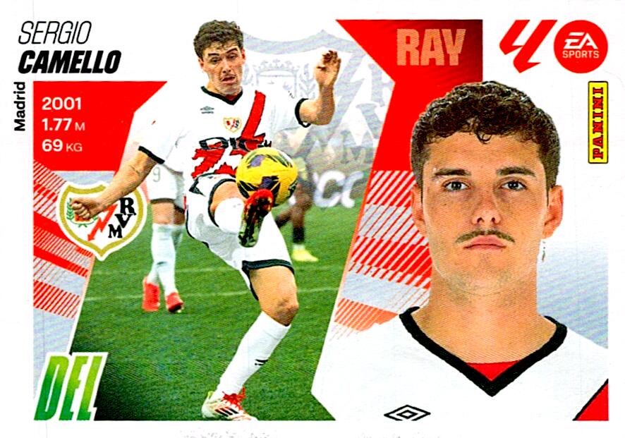 LIGA ESTE 2025/2026 RAYO VALLECANO CAMELLO Nº17