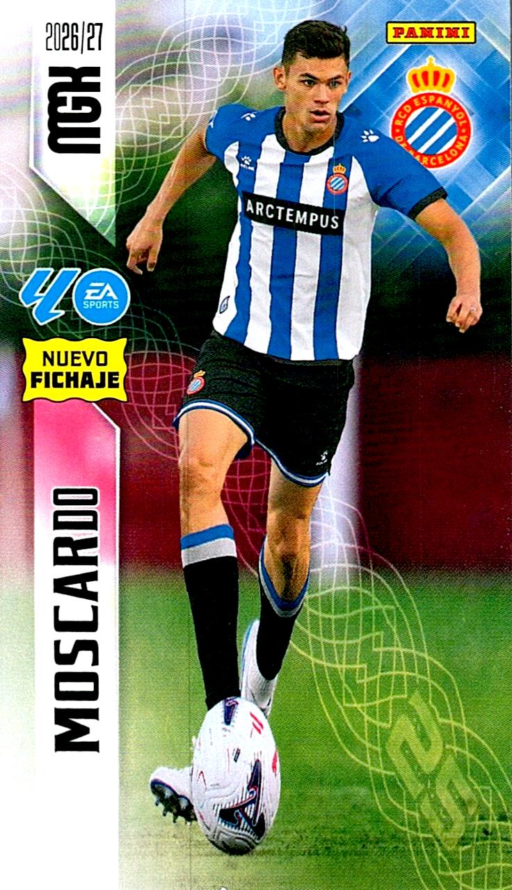 MEGACRACKS 2026/2027 MOSCARDO NUEVO FICHAJE Nº482 SEGUNDA EDICION