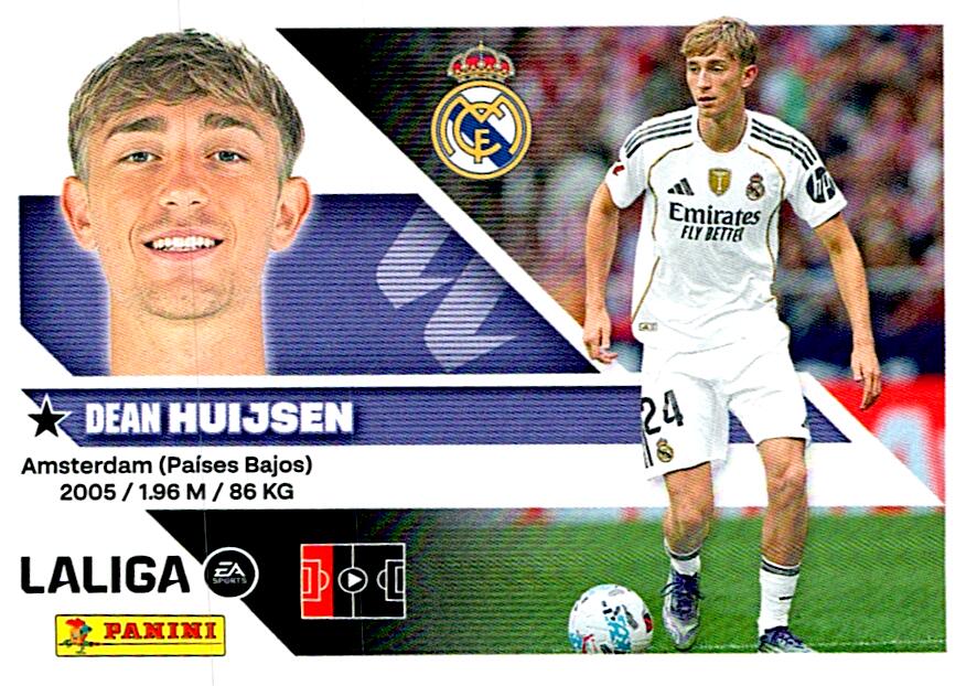 LIGA ESTE 2026/2027  REAL MADRID HUIJSEN Nº9