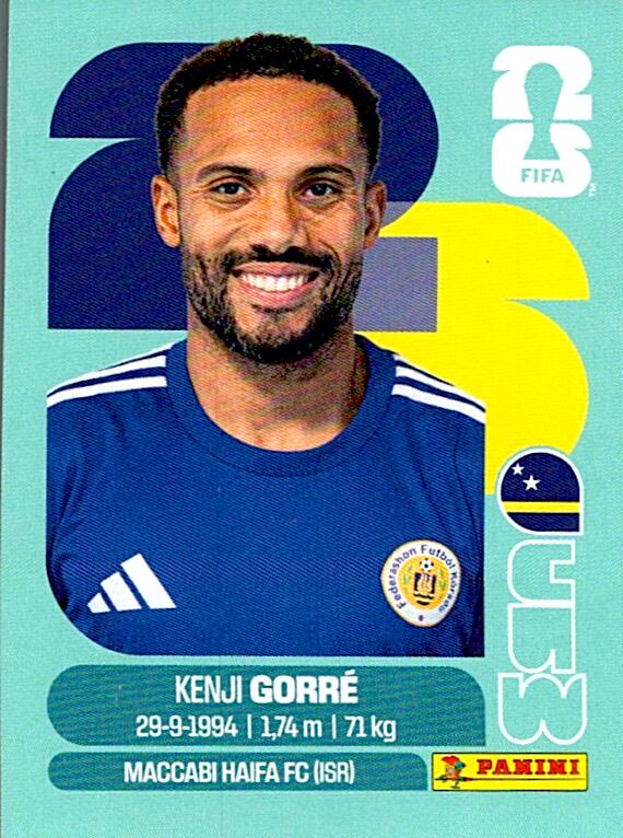 STICKERS FIFA WORLD CUP 2026 KENJI GORRE NºCUW 15