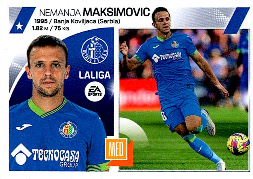 LIGA ESTE 2023/24 MAKSIMOVIC GETAFE CF 11