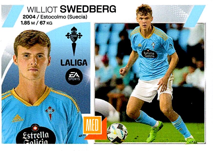 LIGA ESTE 2023/24 SWEDBERG RC CELTA Nº15 BIS COLOCA CUARTA EDICION