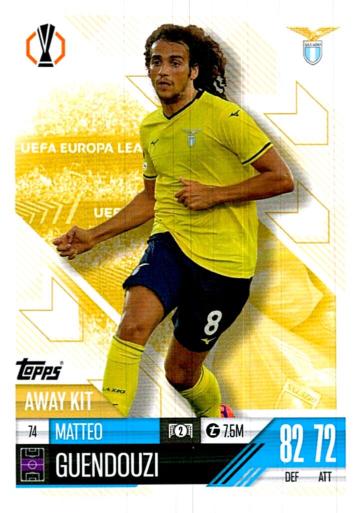 Match Attax Extra 2025 Matteo Guendouzi nº74