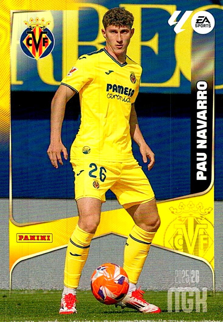 MEGACRACKS 2025/2026 PAU NAVARRO VILLARREAL CF Nº364
