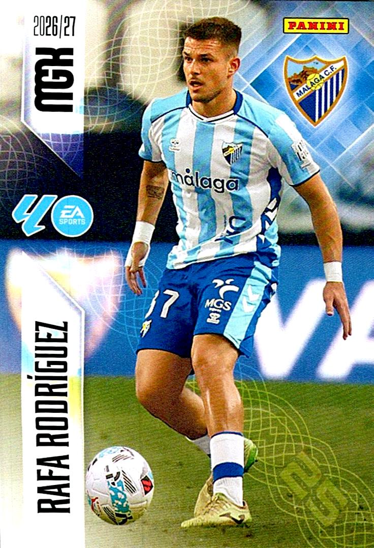 MEGACRACKS 2026/2027 RAFA RODRÍGUEZ MÁLAGA CF Nº246