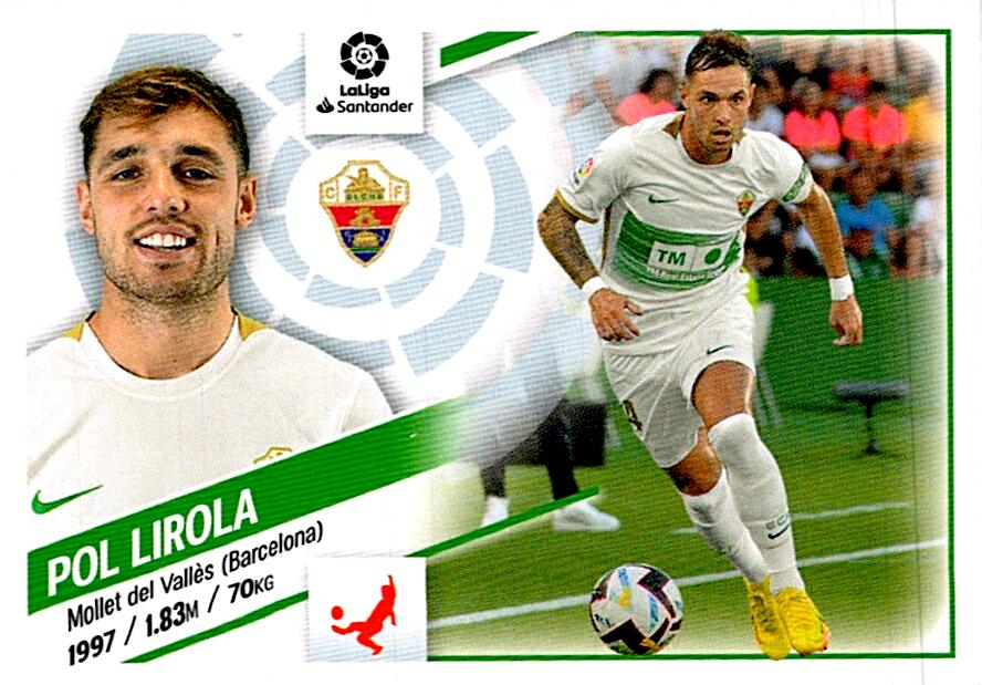 Cromo Liga Este 2022/2023 POL LIROLA COLOCA Nº8BIS TERCERA EDICION