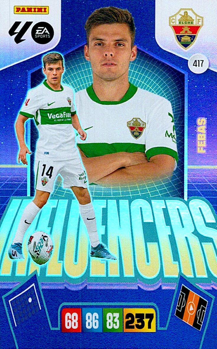 ADRENALYN LA LIGA 2025/2026 FEBAS INFLUENCER Nº417