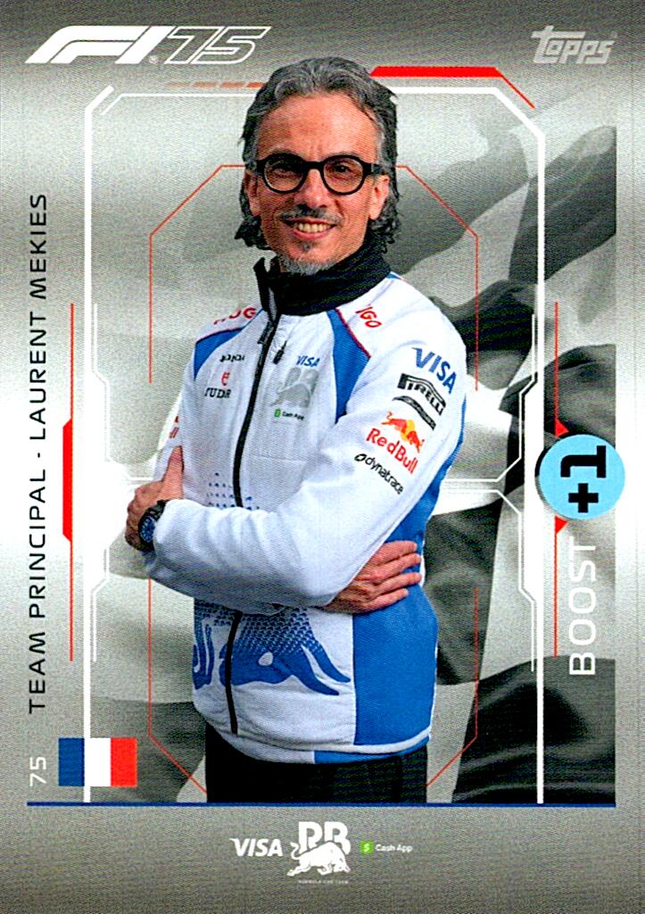 Turbo Attax 2025 LAURENT MEKIES nº75