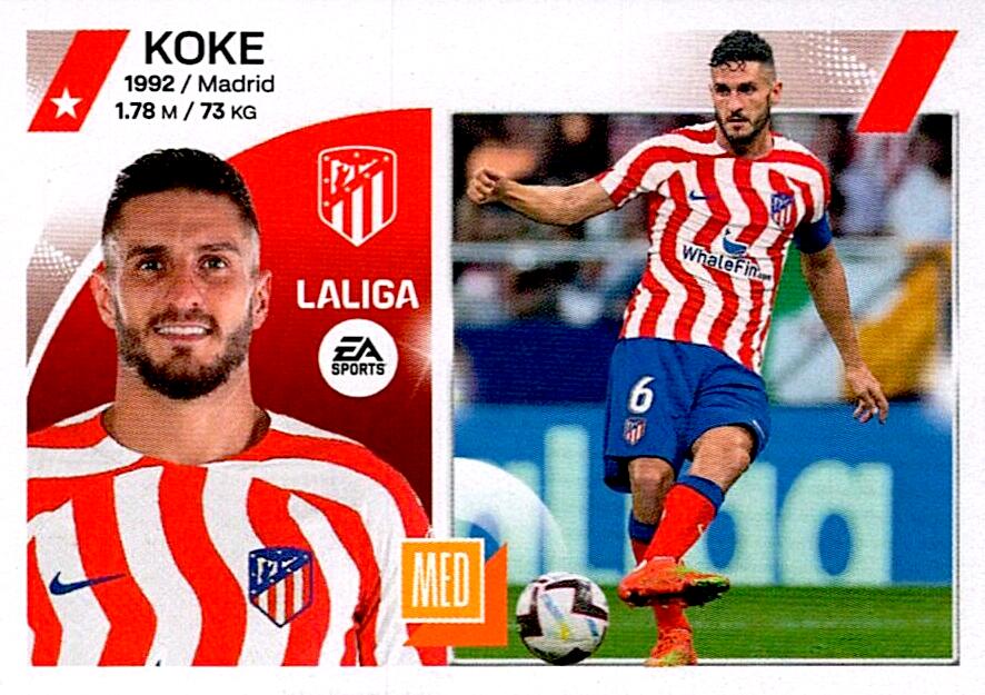 LIGA ESTE 2023/24 KOKE ATLETICO DE MADRID 11