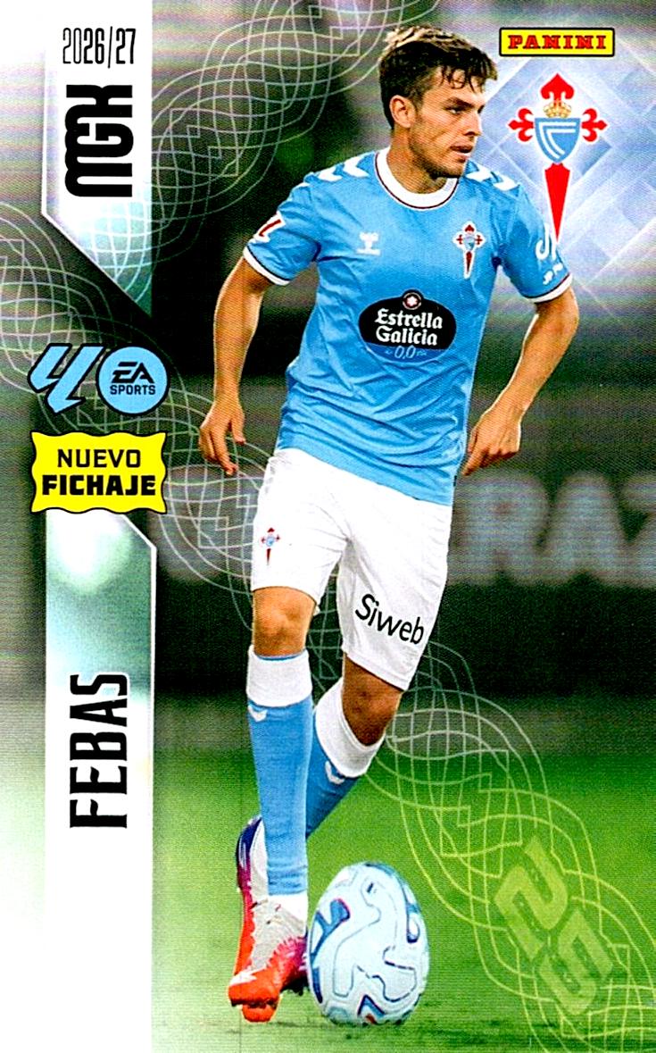 MEGACRACKS 2026/2027 FEBAS NUEVO FICHAJE Nº483 SEGUNDA EDICION