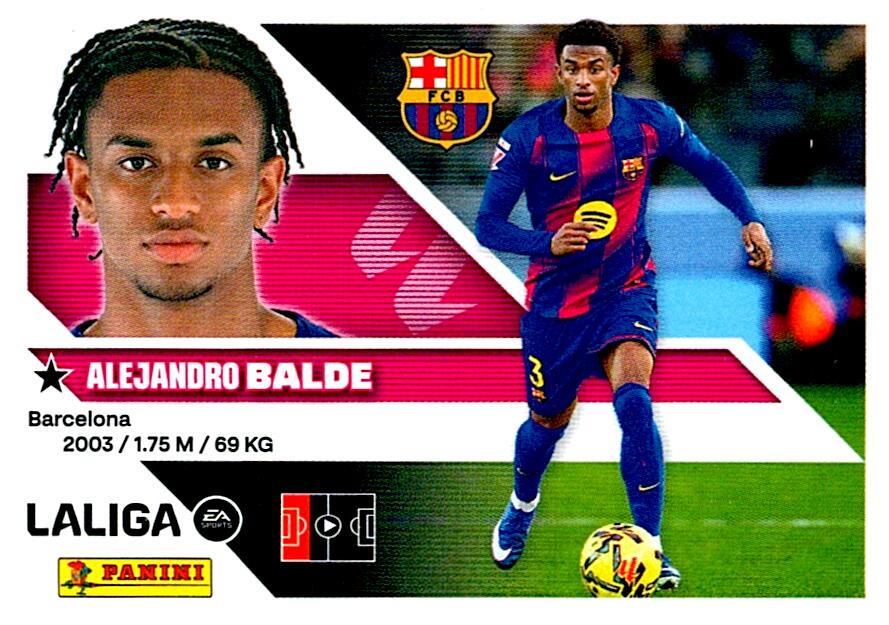 LIGA ESTE 2026/2027 BALDE FC BARCELONA Nº10
