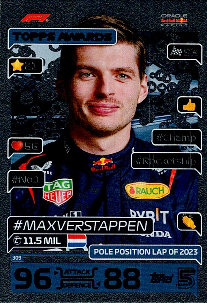 TOPPS TURBO ATTAX 2024 Nº309