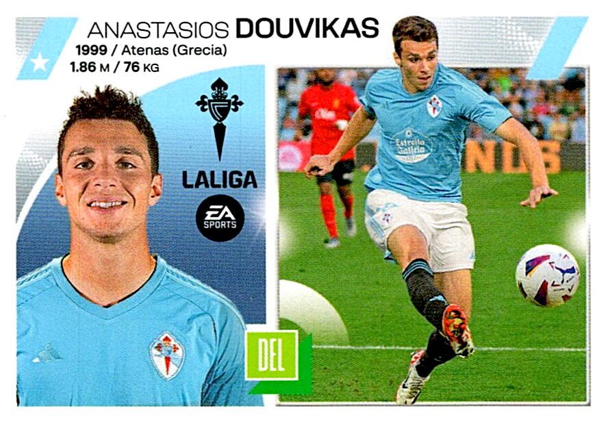 LIGA ESTE 2023/24 DOUVIKAS RC CELTA Nº18 BIS COLOCA CUARTA EDICION