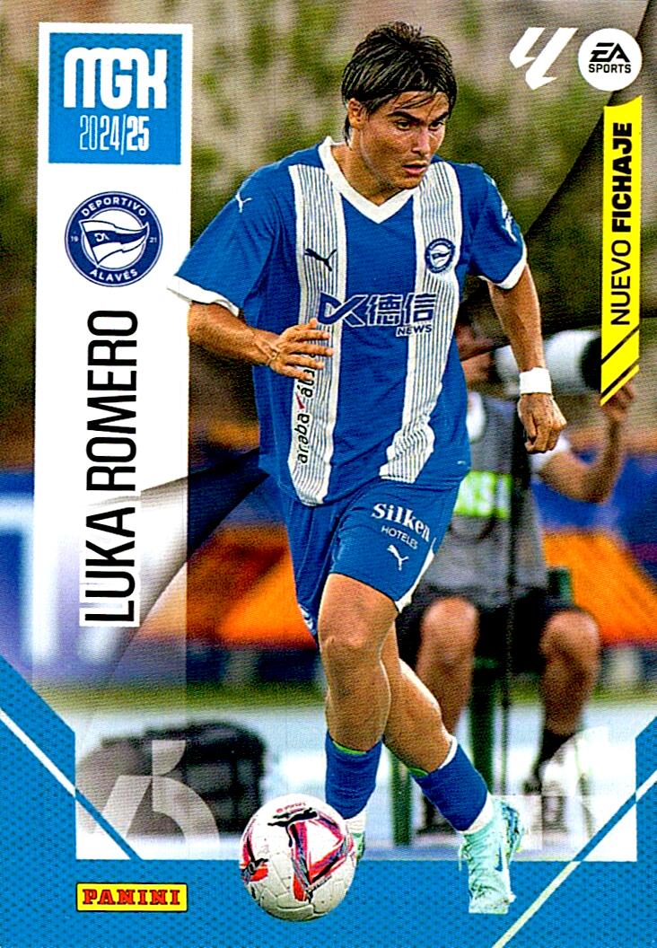MEGACRACKS 2024/2025 LUKA ROMERO NUEVO FICHAJE Nº441 SEGUNDA EDICION