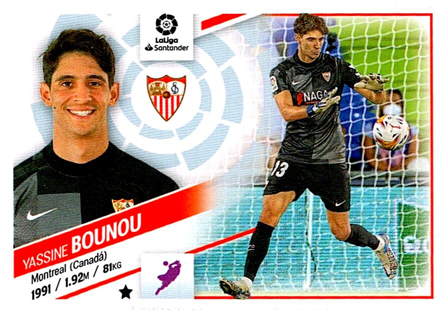 Cromo Liga Este 2022/2023 BOUNOU SEVILLA FC Nº3