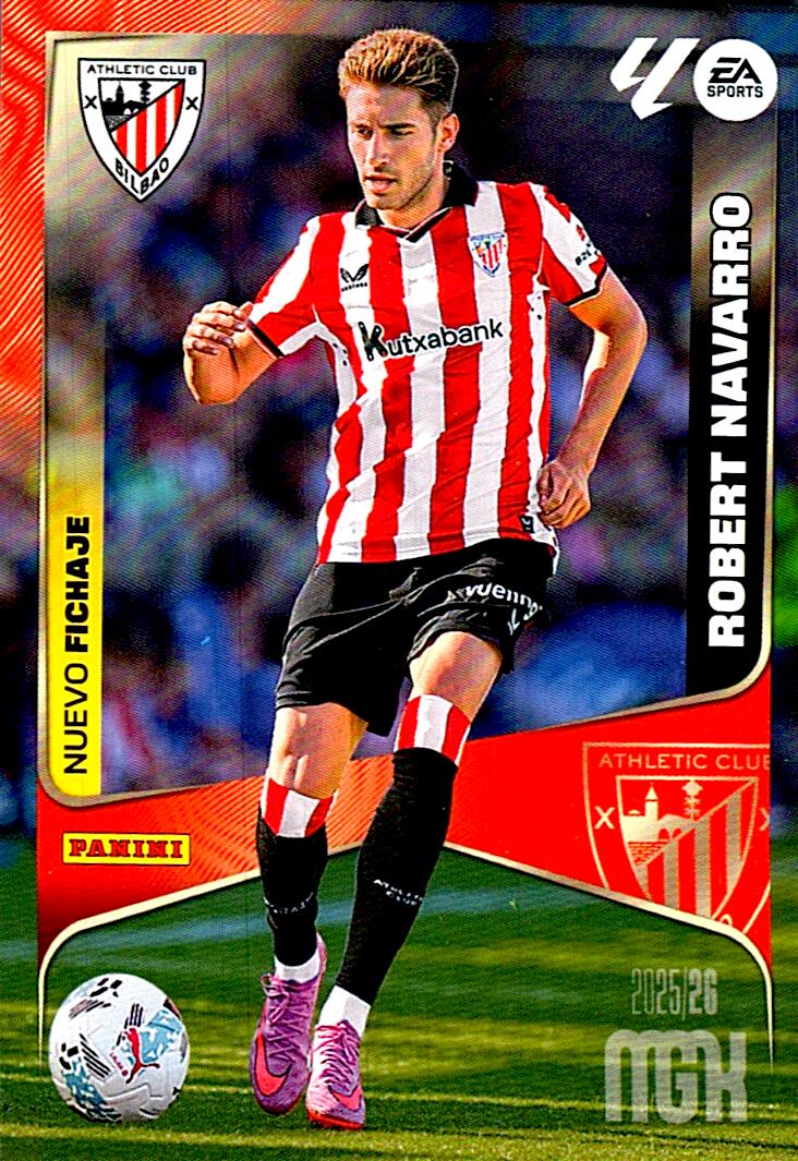 MEGACRACKS 2025/2026 ROBERT NAVARRO ULTIMO FICHAJE Nº451 SEGUNDA EDICION