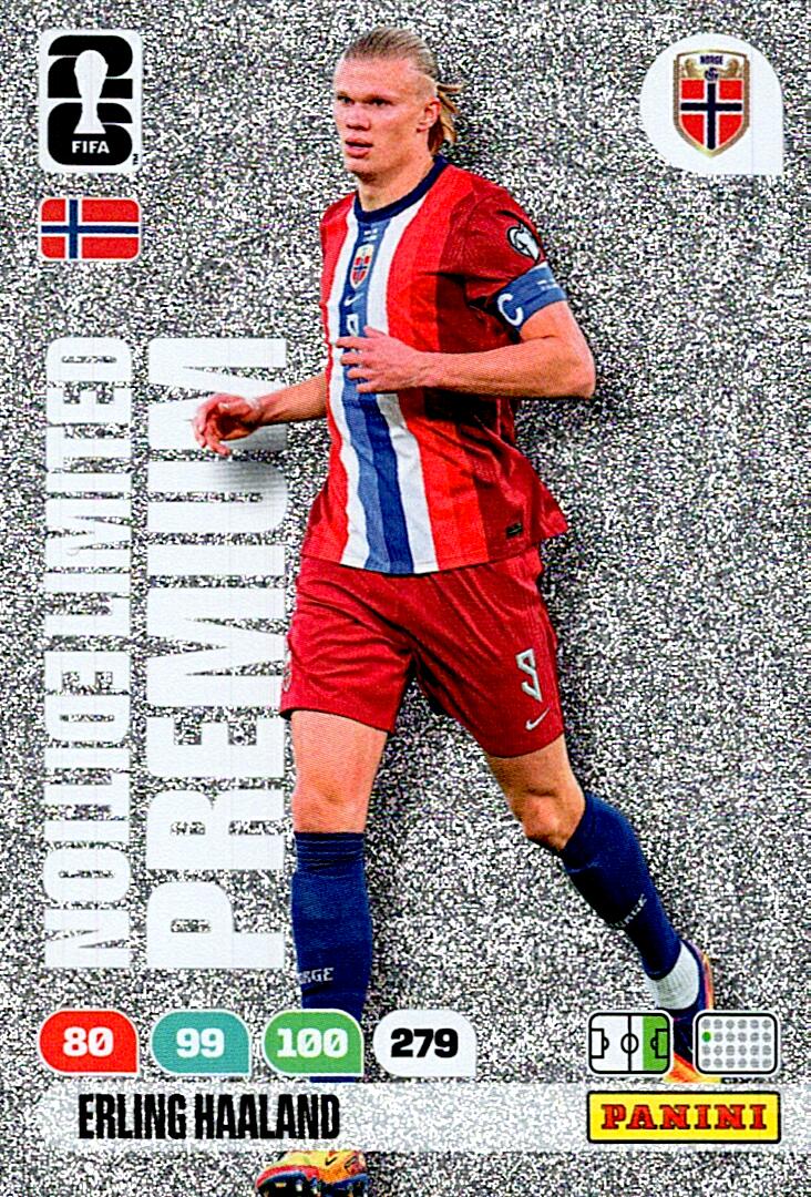 ADRENALYN WORLD CUP 2026 ERLING HAALAND PREMIUM EDICION LIMITADA
