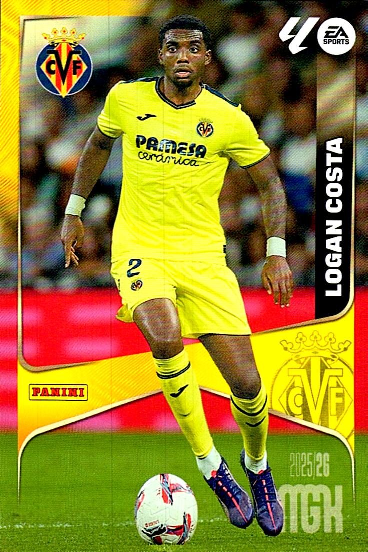 MEGACRACKS 2025/2026 LOGAN COSTA VILLARREAL CF Nº366