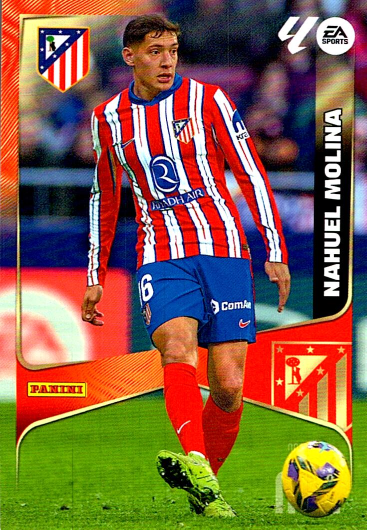 MEGACRACKS 2025/2026 ATLETICO DE MADRID NAHUEL MOLINA Nº58