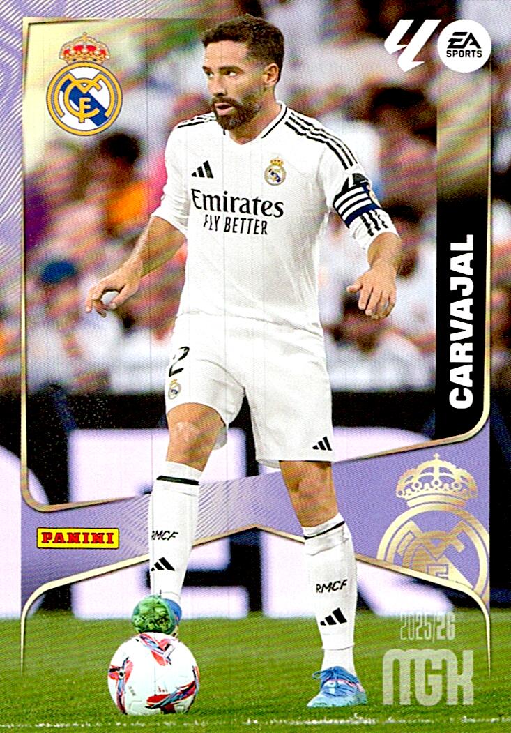 MEGACRACKS 2025/2026 CARVAJAL REAL MADRID CF Nº220