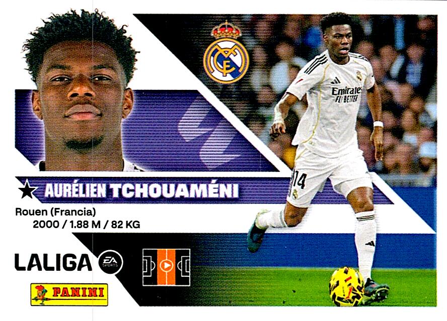 LIGA ESTE 2026/2027  REAL MADRID TCHOUAMENÍ Nº11