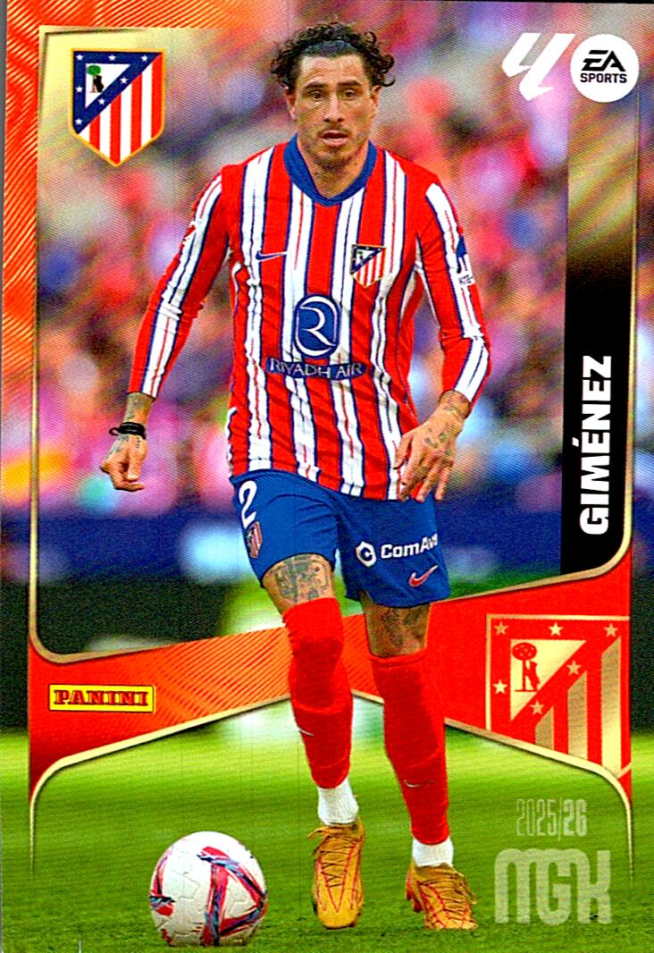 MEGACRACKS 2025/2026 ATLETICO DE MADRID GIMENEZ Nº59