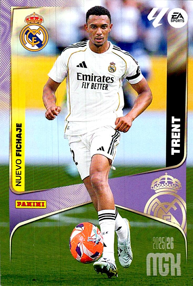 MEGACRACKS 2025/2026 TRENT ULTIMO FICHAJE Nº452 SEGUNDA EDICION