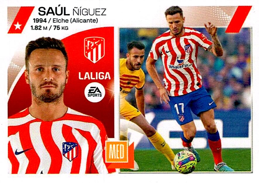 LIGA ESTE 2023/24 SAUL ATLETICO DE MADRID 13