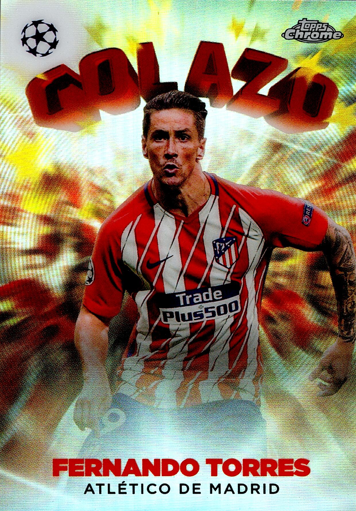 TOPPS CHROME UCL 2022/2023 FERNANDO TORRES GOLAZO NºG-5