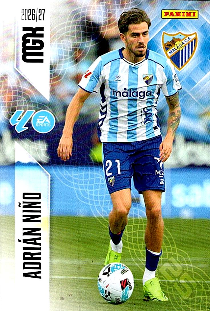 MEGACRACKS 2026/2027 ADRIÁN NIÑO MÁLAGA CF Nº250