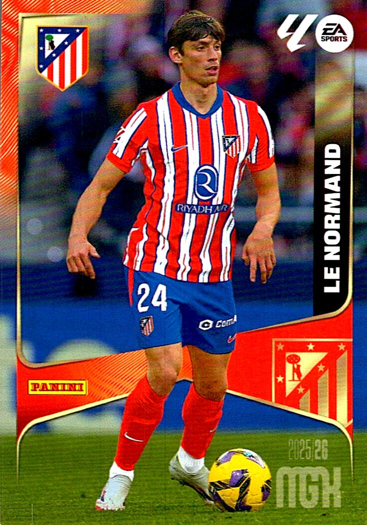 MEGACRACKS 2025/2026 ATLETICO DE MADRID LE NORMAND Nº60