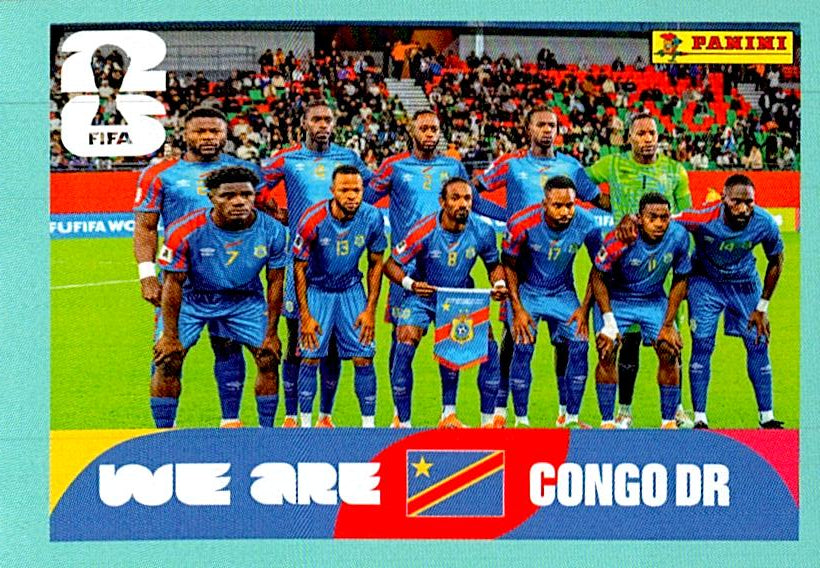 STICKERS FIFA WORLD CUP 2026 ALINEACION NºCOD 13
