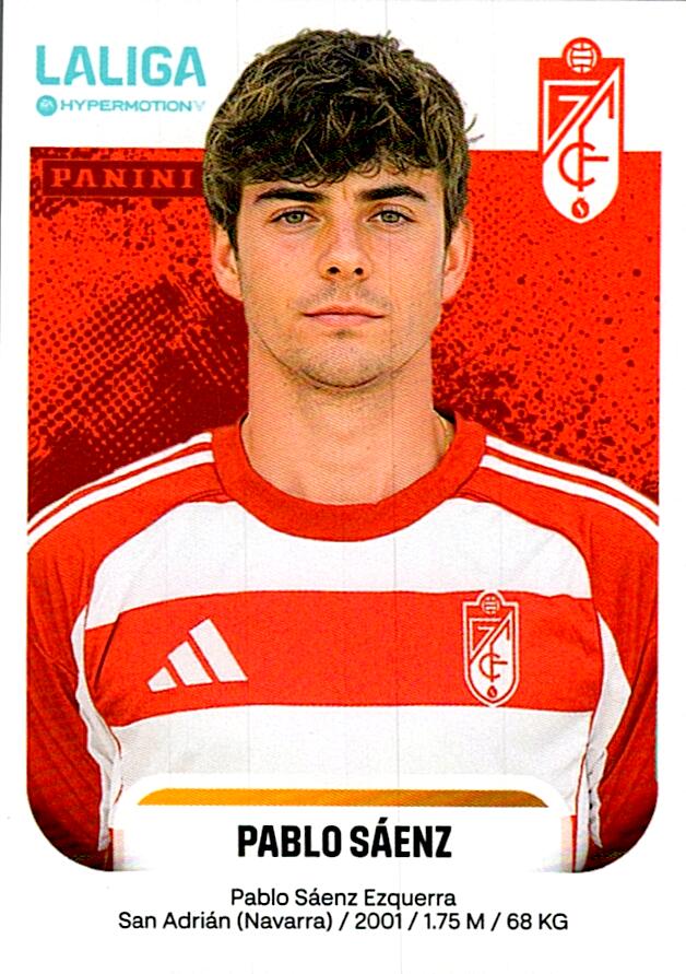 LALIGA HYPERMOTION 2025-26 PABLO SAENZ GRANADA Nº225