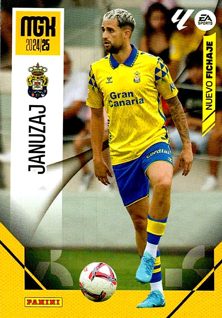 MEGACRACKS 2024/2025 JANUZAJ NUEVO FICHAJE Nº443 SEGUNDA EDICION