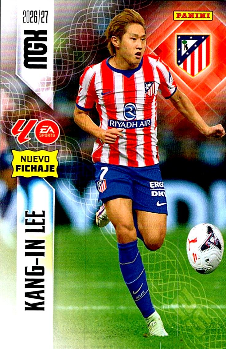 MEGACRACKS 2026/2027 KANG-IN LEE NUEVO FICHAJE Nº486 SEGUNDA EDICION