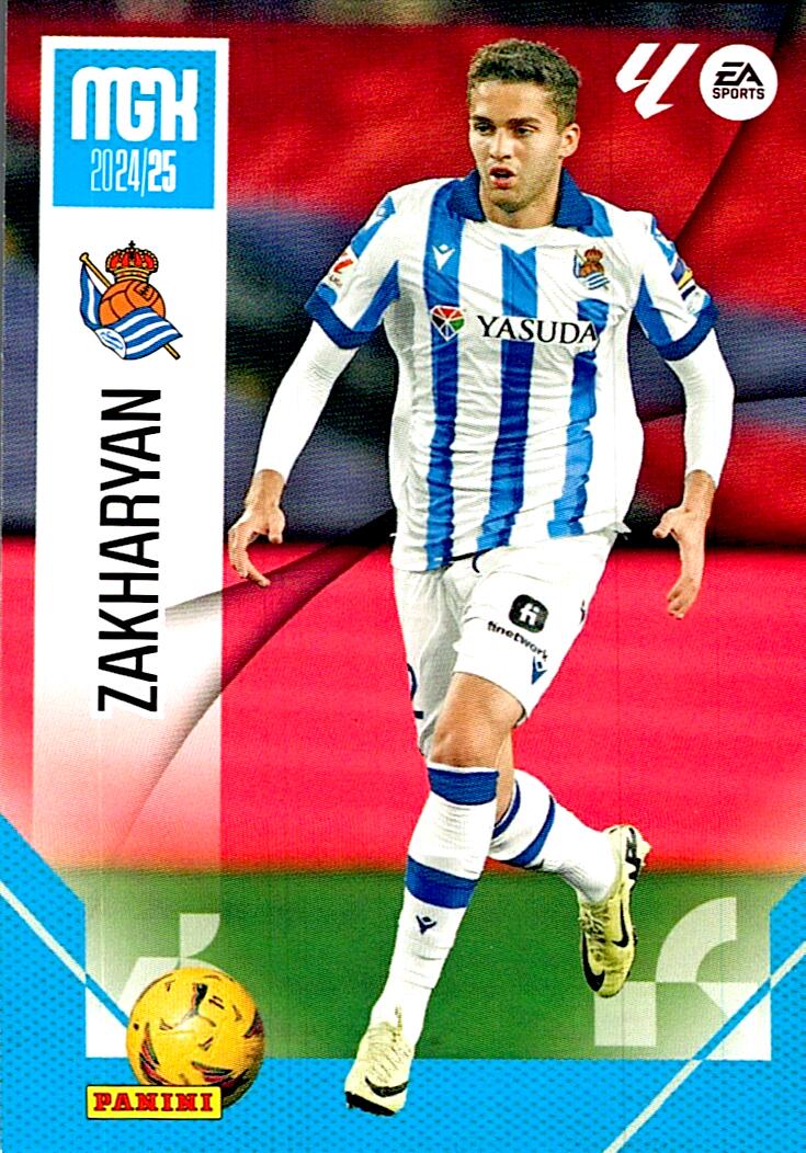 Megacracks 2024/2025 ZAKHARYAN Real Sociedad Nº 301