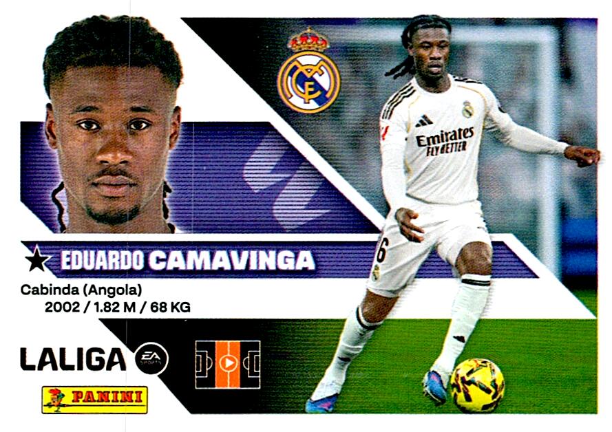 LIGA ESTE 2026/2027  REAL MADRID CAMAVINGA Nº13