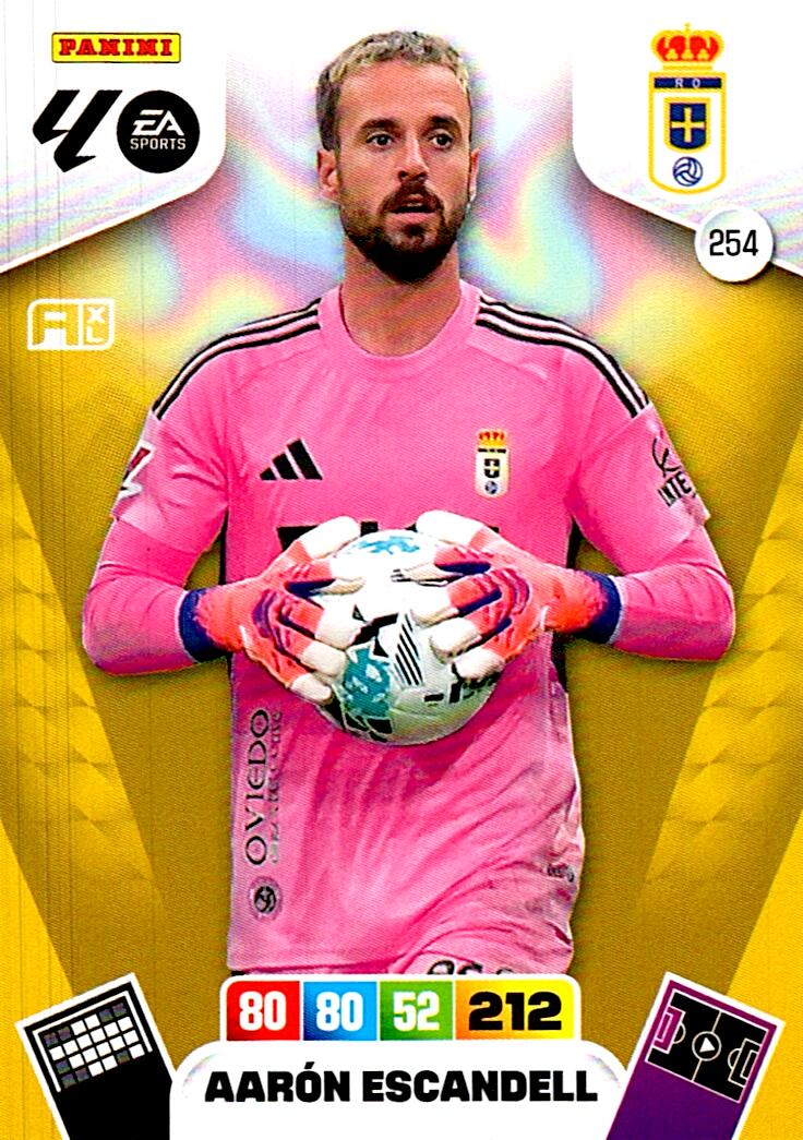ADRENALYN LA LIGA 2025/2026 AARON ESCANDELL REAL OVIEDO Nº254