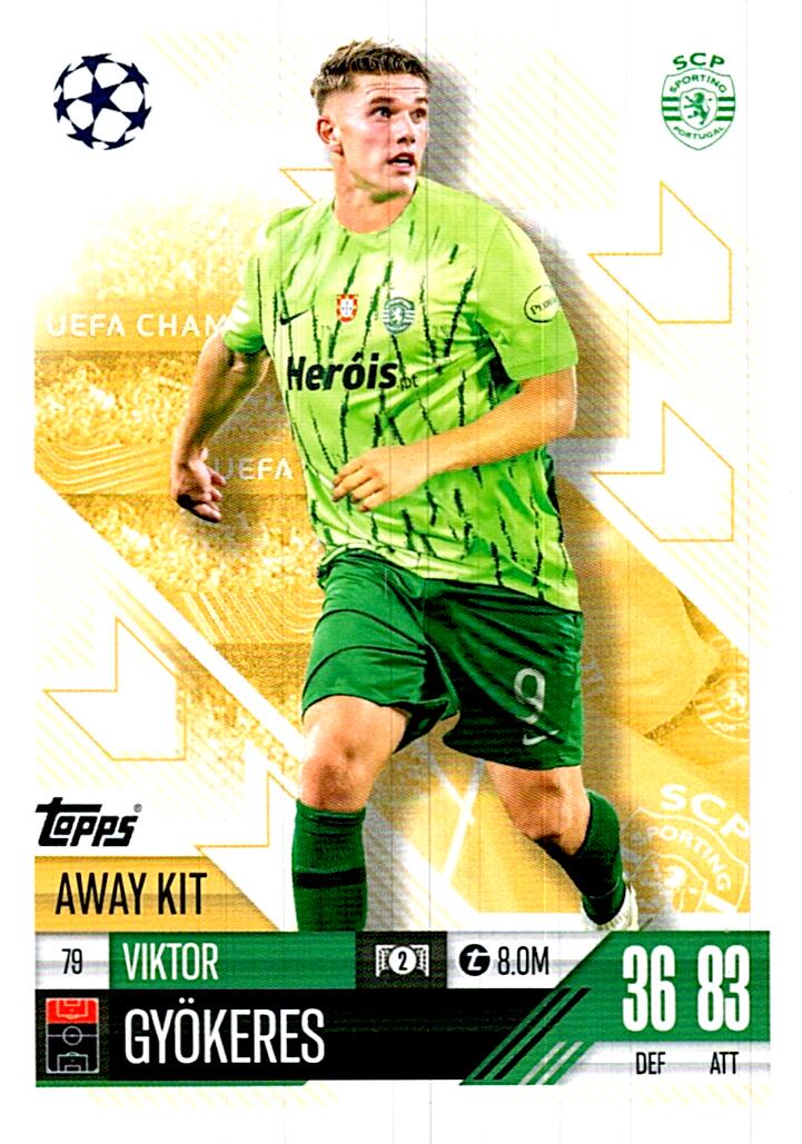 Match Attax Extra 2025 Viktor Gyökeres nº79