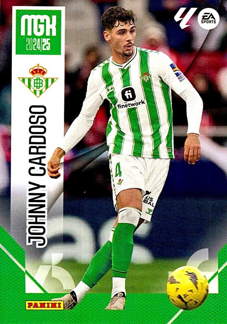 Megacracks 2024/2025 JOHNNY CARDOSO Real Betis Nº 100