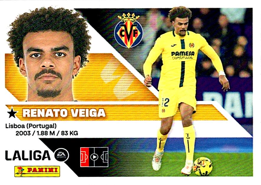 LIGA ESTE 2026/2027  VILLAREAL CF RENATO VEIGA Nº9