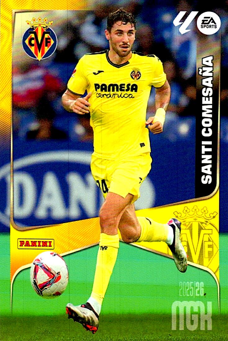 MEGACRACKS 2025/2026 SANTI COMESAÑA VILLARREAL CF Nº369