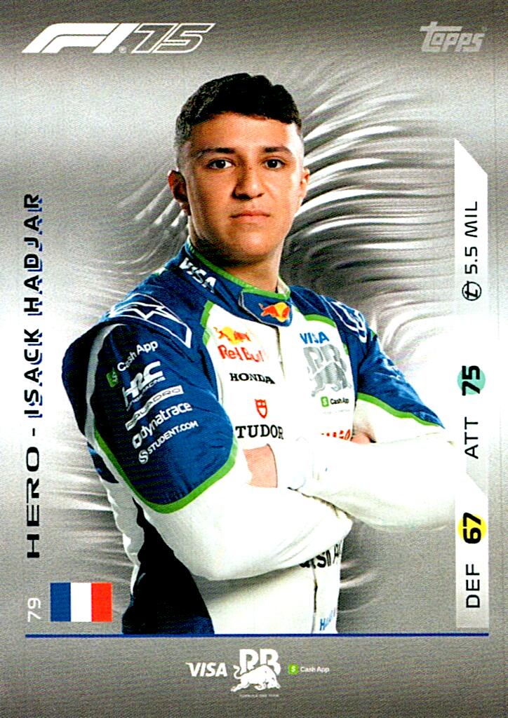 Turbo Attax 2025 ISACK HADJAR nº79