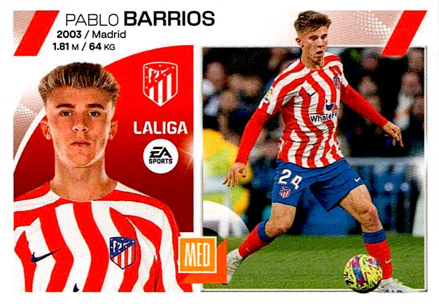 LIGA ESTE 2023/24 BARRIOS ATLETICO DE MADRID 15B