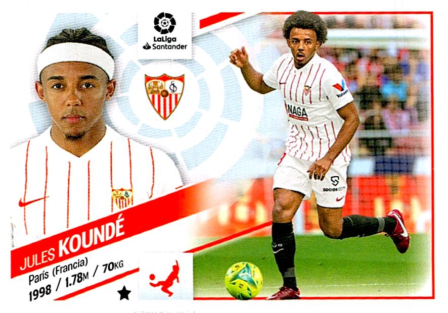 Cromo Liga Este 2022/2023 KOUNDE SEVILLA FC Nº7