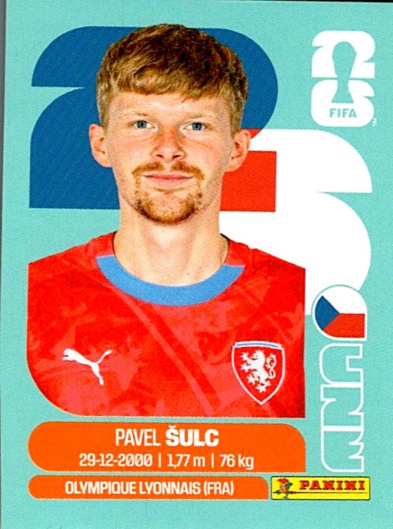 STICKERS FIFA WORLD CUP 2026 PAVEL SULC NºCZE 14