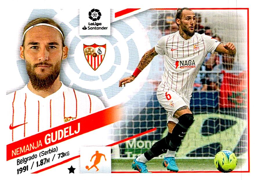 Cromo Liga Este 2022/2023 GUDELJ COLOCA Nº10BIS TERCERA EDICION