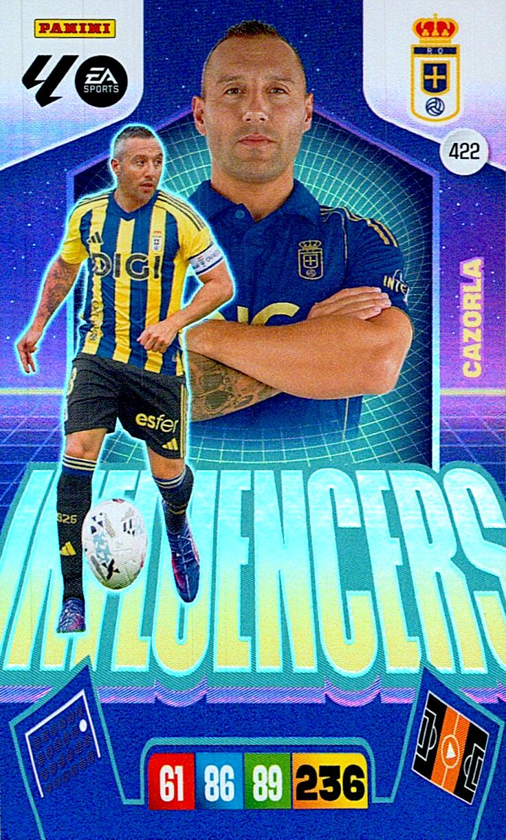 ADRENALYN LA LIGA 2025/2026 CAZORLA INFLUENCER Nº422