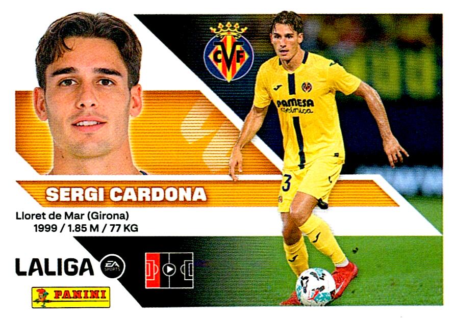 LIGA ESTE 2026/2027  VILLAREAL CF SERGI CARDONA Nº10
